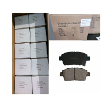 FMSI number D990 standard oem size high quality front disc brake pads for toyota